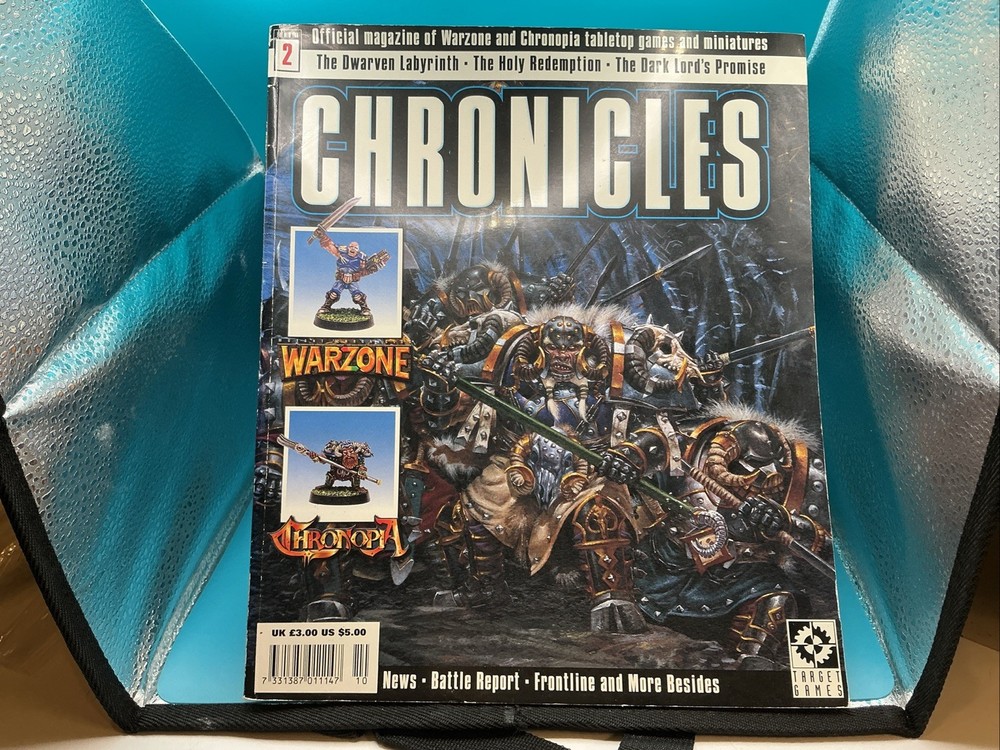 CHRONICLES NEW ERA #2 Gaming Magazine - Warzone & Chronopia (1999)