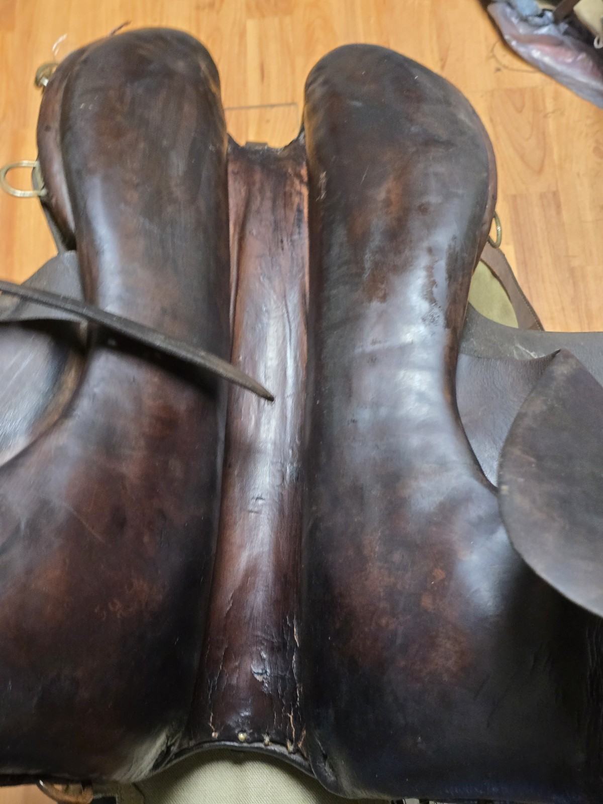 US Cavalry Training Saddle With Straps