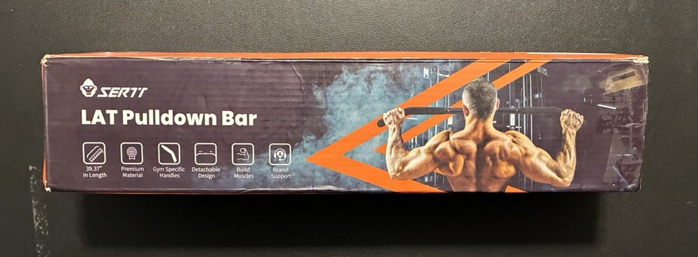 LAT Pulldown SERTT NEW Bar Attachment for Pulley Cable Machine Open Box
