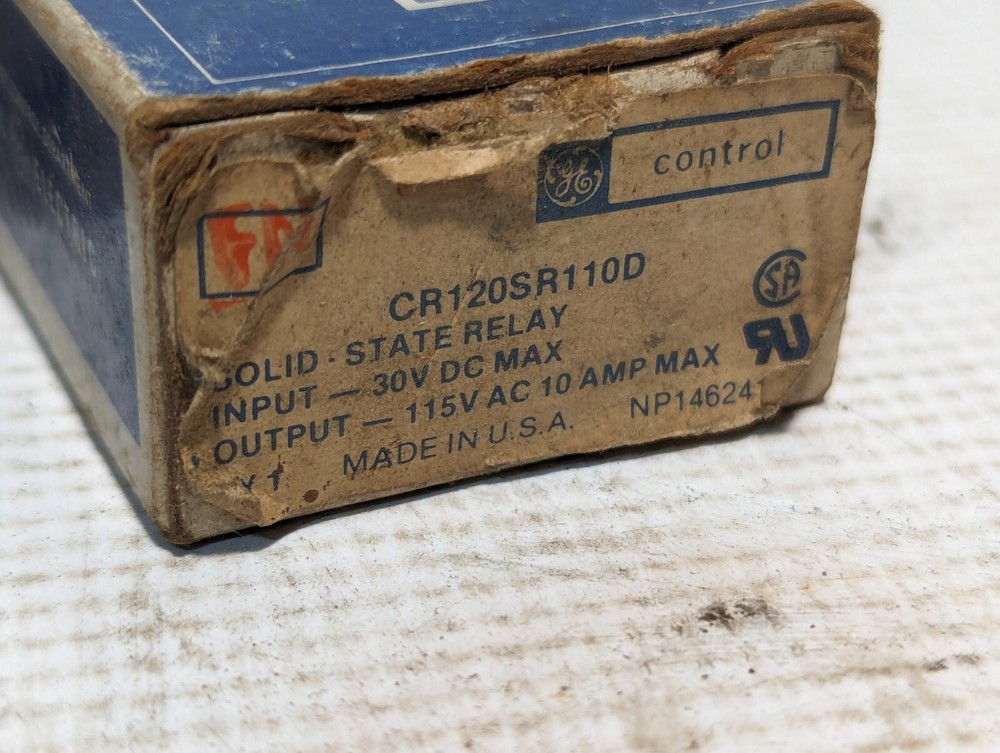 General Electric Solid State Relay CR120SR110D