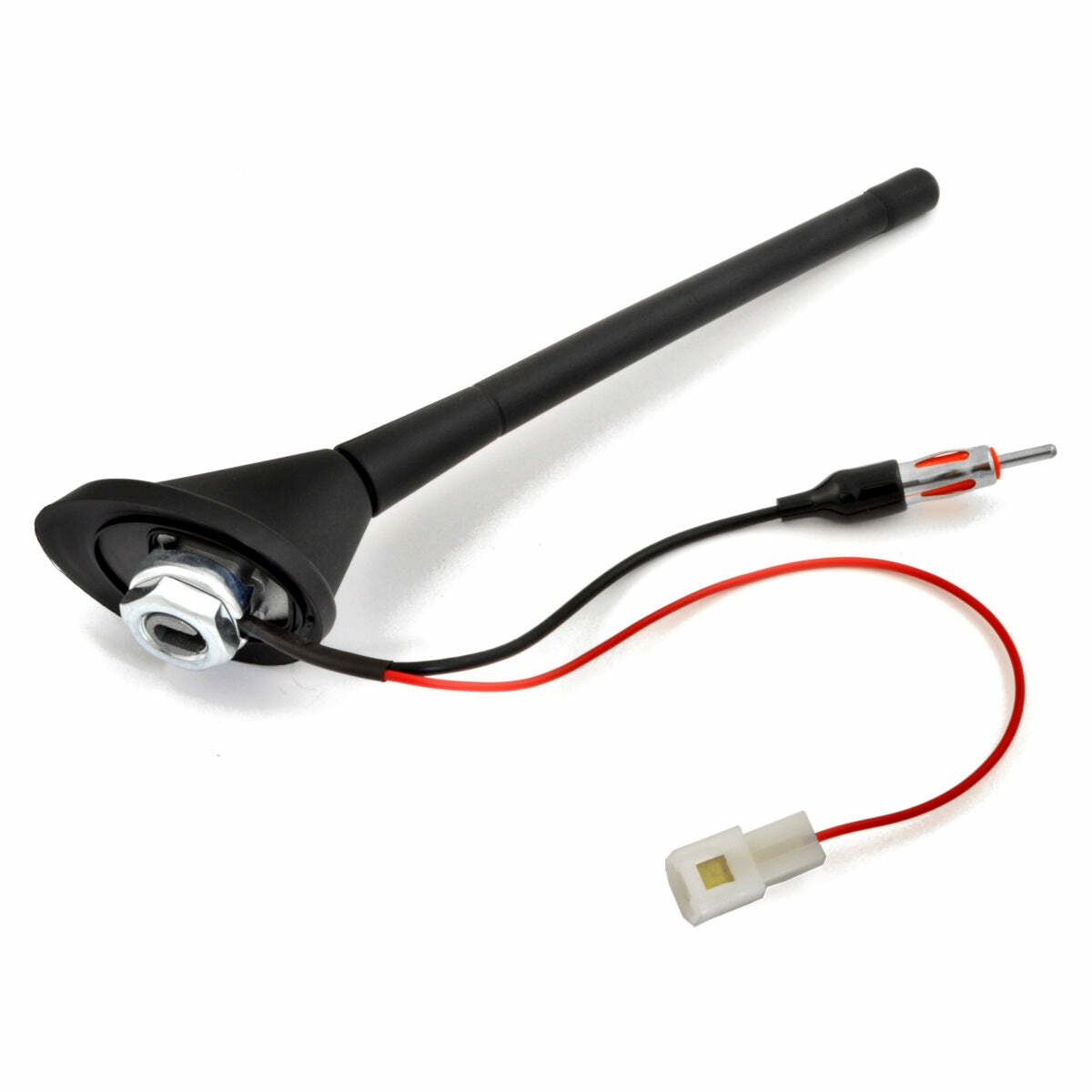 TheWiresZone Roof Mount AM/FM Bands Radio Stereo Amplified Car Truck SUV Antenna