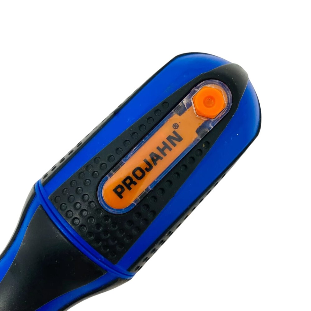 Projahn, Detachable, Changeable Bits Screwdriver w/ 10 Bits, Blue Handle