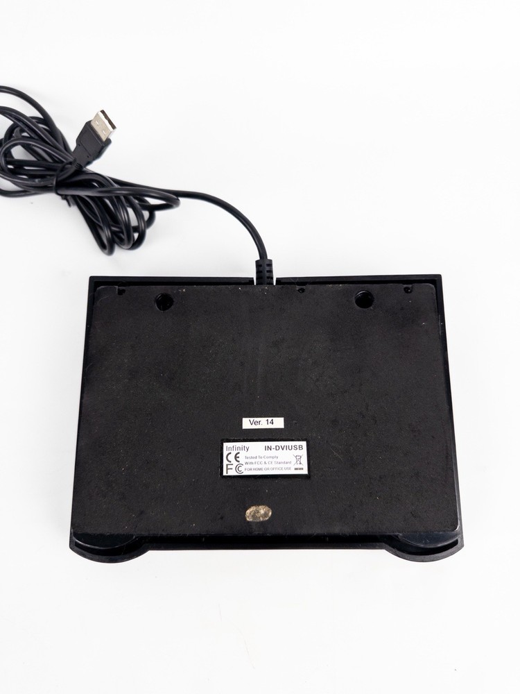 Infinity IN-DVIUSB Three Button USB Transcription Foot Control Pedal. Working