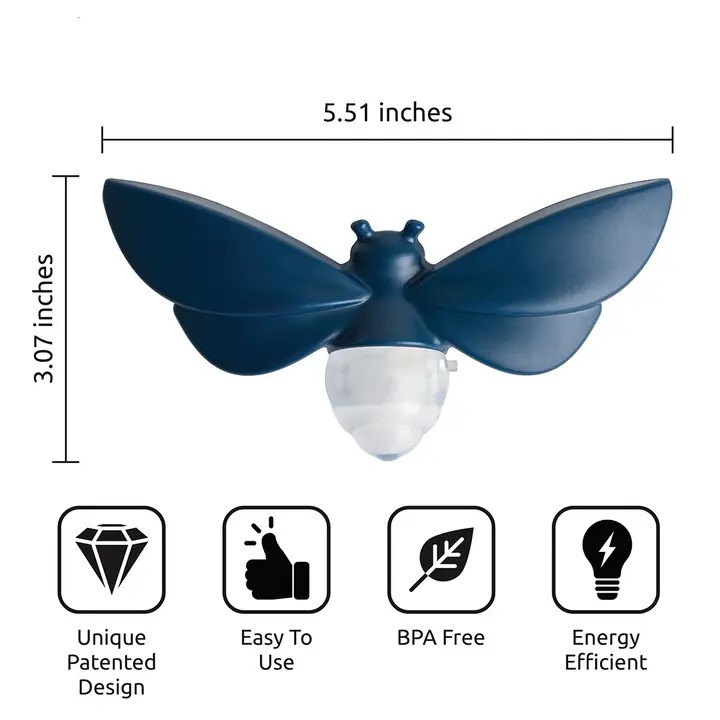 OTOTO Design Lightbug Solar Powered Night Light