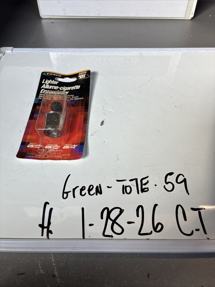 Casco Lighter Dash Panel Mount Well Lighter Replacement Heavy Duty 212172C