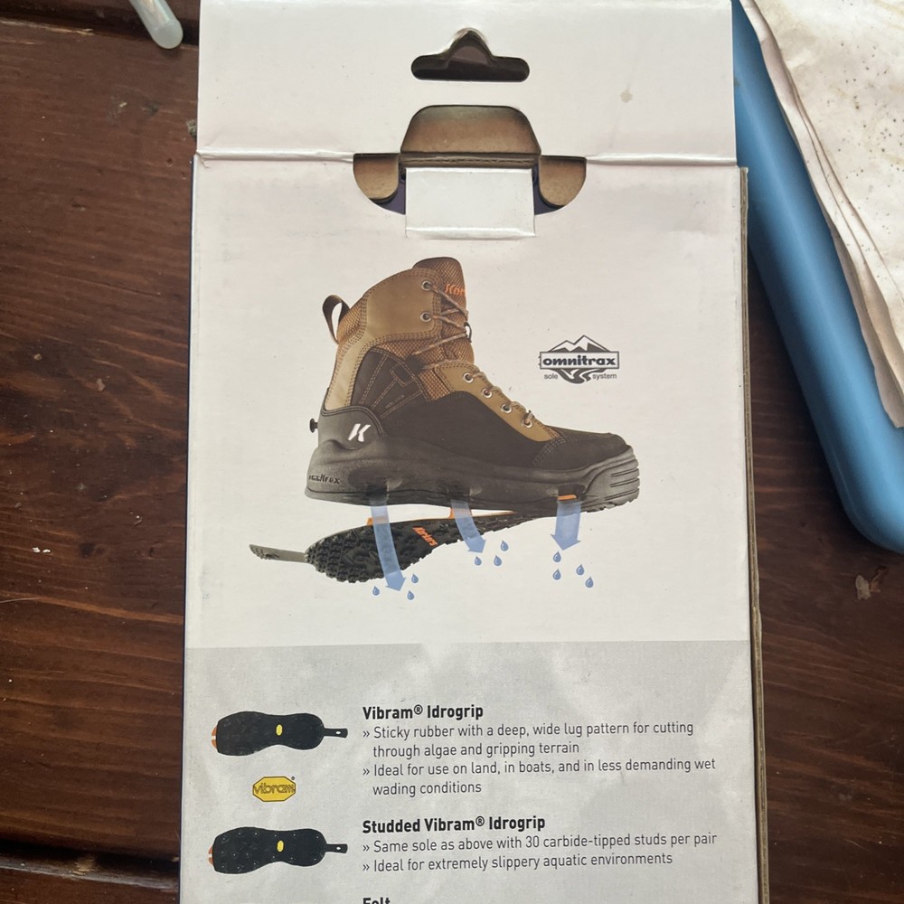 Korkers OmniTrax Interchangeable Sole System Adaptable Traction