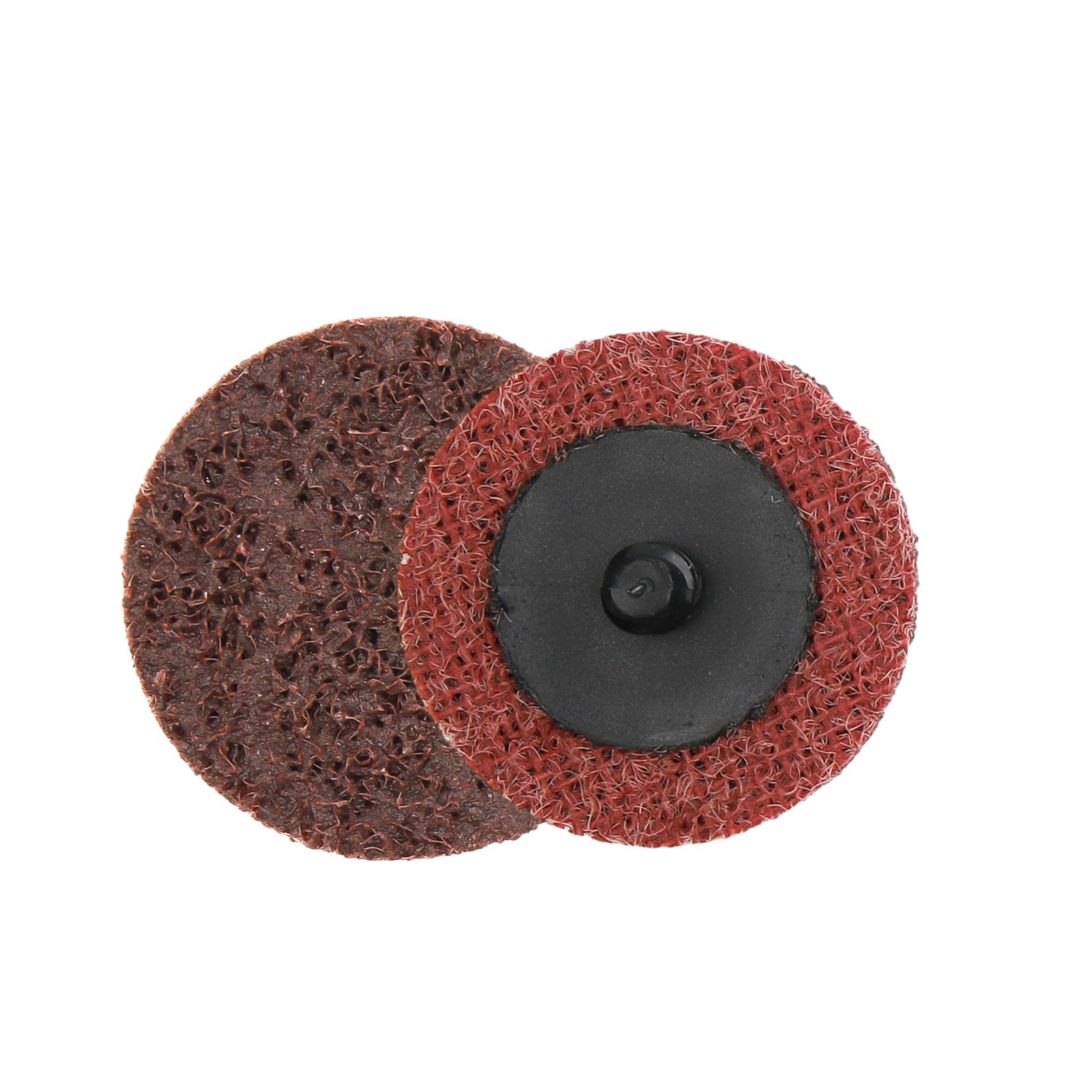 50Pc 2" Medium Roloc Scotch Pads Roll Lock Surface Sanding Disc US