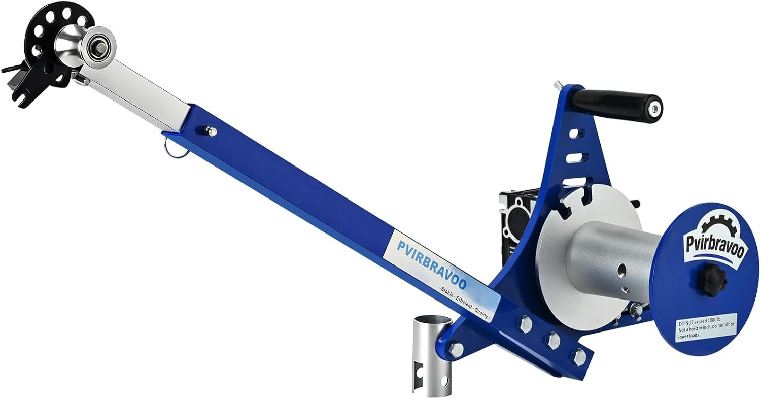 Handheld Cable Puller Drill-Powered Wire Tugger with 1000lb Pulling Force