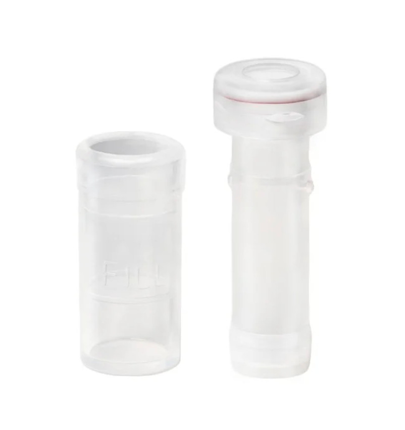Filtrous PTFE, Clear Filter Vial, 0.22um, (DX), Clear Cap, 100/unit