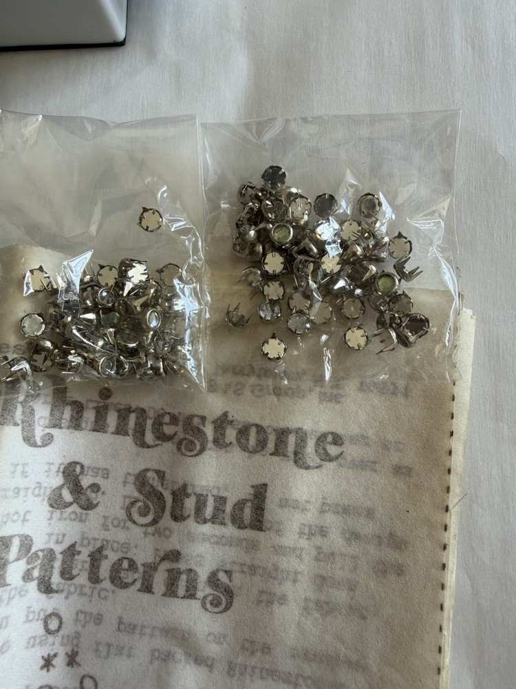 BeDazzler rhinestone stud setting kit Setter tool NOT COMPLETE