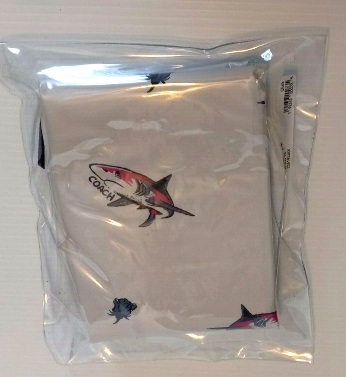Coach Inflatable Pool Float Shark Design Outer 112 CM Inner 38 CM F30905