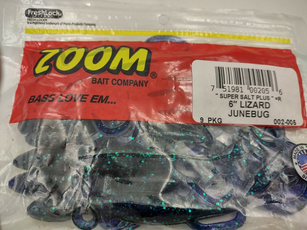 Zoom 6" Lizard 9pk