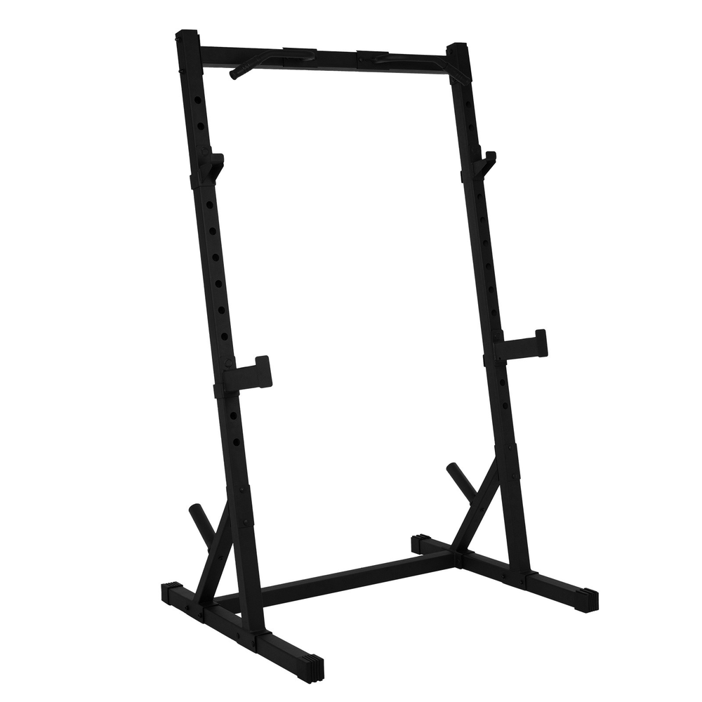 Adjustable Half-Frame Squat Rack Multifunctional Power Cage
