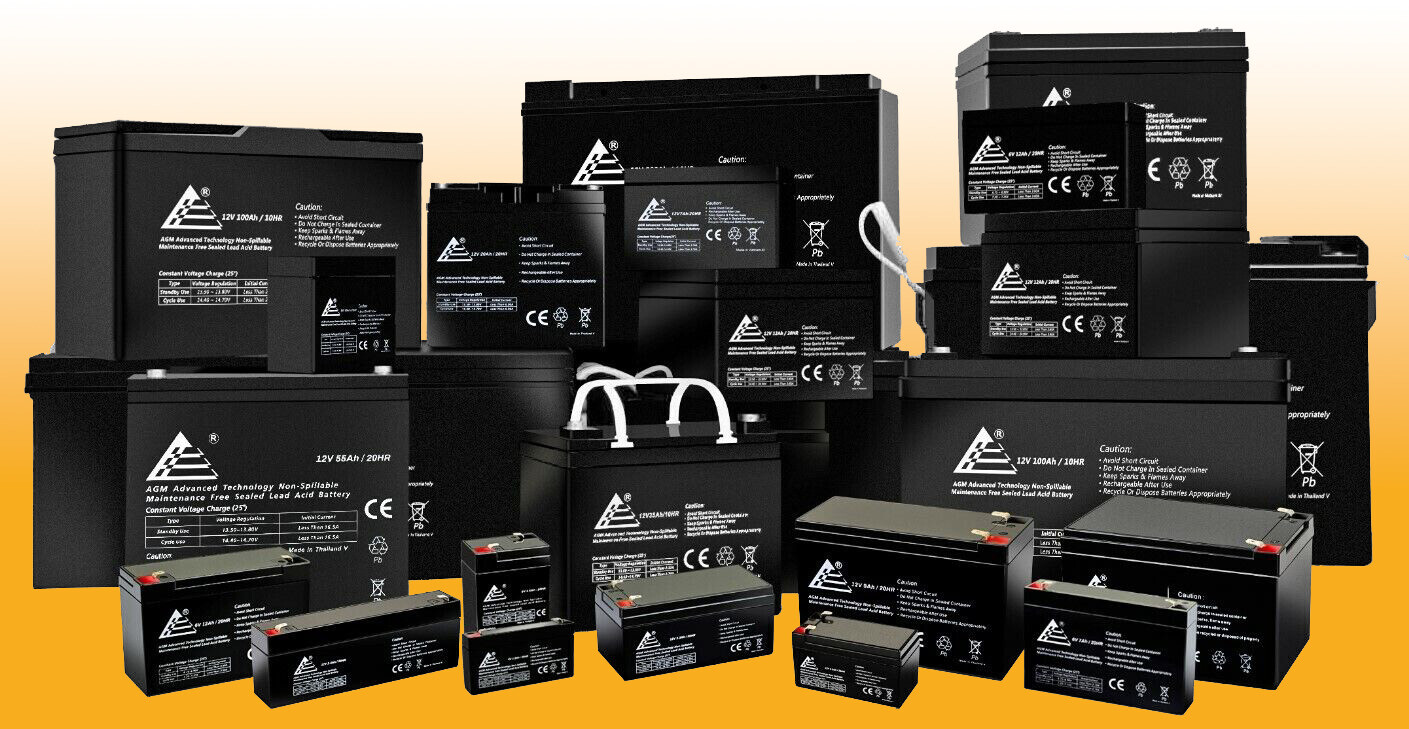 SEALED LEAD ACID BATTERY 6V 12V 18Ah 12Ah 10Ah 9Ah 7.2Ah 7Ah 5Ah 4.5Ah AND ETC!