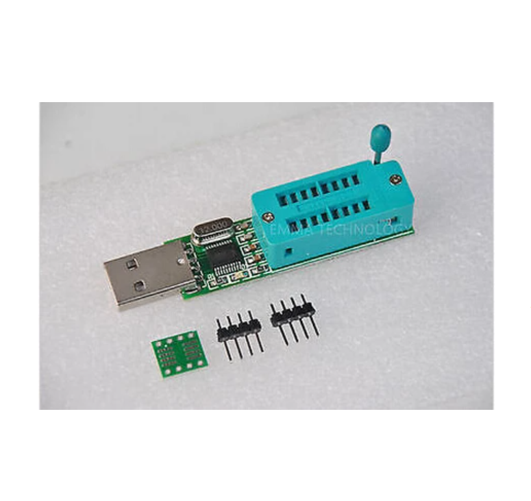 24CXX 24LCXX Programmer EEPROM Reader Writer+24C02 + SOP to DIP Block USB Port