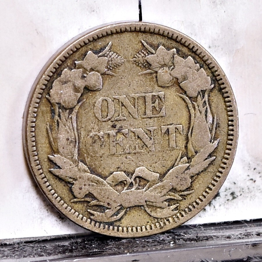 1857 Flying Eagle Cent -Fine (#59023-L)