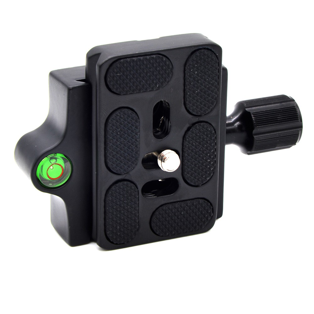Adapter Plate Square Clamp + Quick Release Plate for Arca-Swiss Tripod BallHead