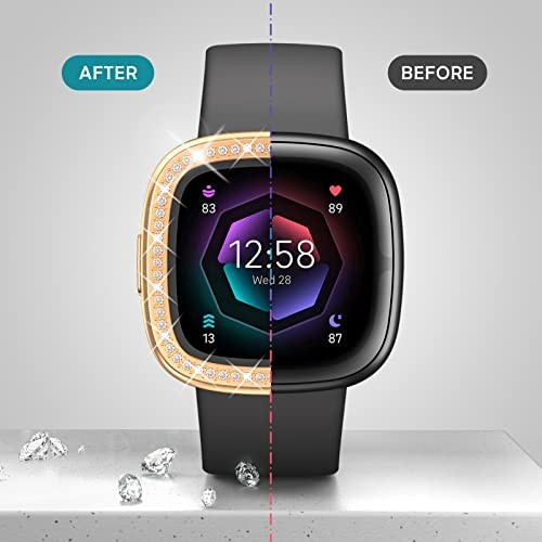 [12Pack] Compatible with Fitbit Versa 4/Sense 2 Versa 4 & Sense 2 12 Colors