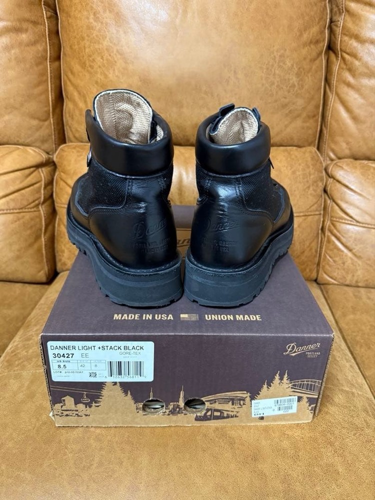 DANNER LIGHT STACK Stumptown Danner zipper stump