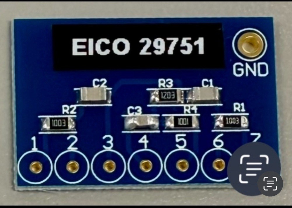 EICO HF-12 PREMIUM TONE CONTROL UPGRADE, 29751 PEC Packaged Circuit Replacement