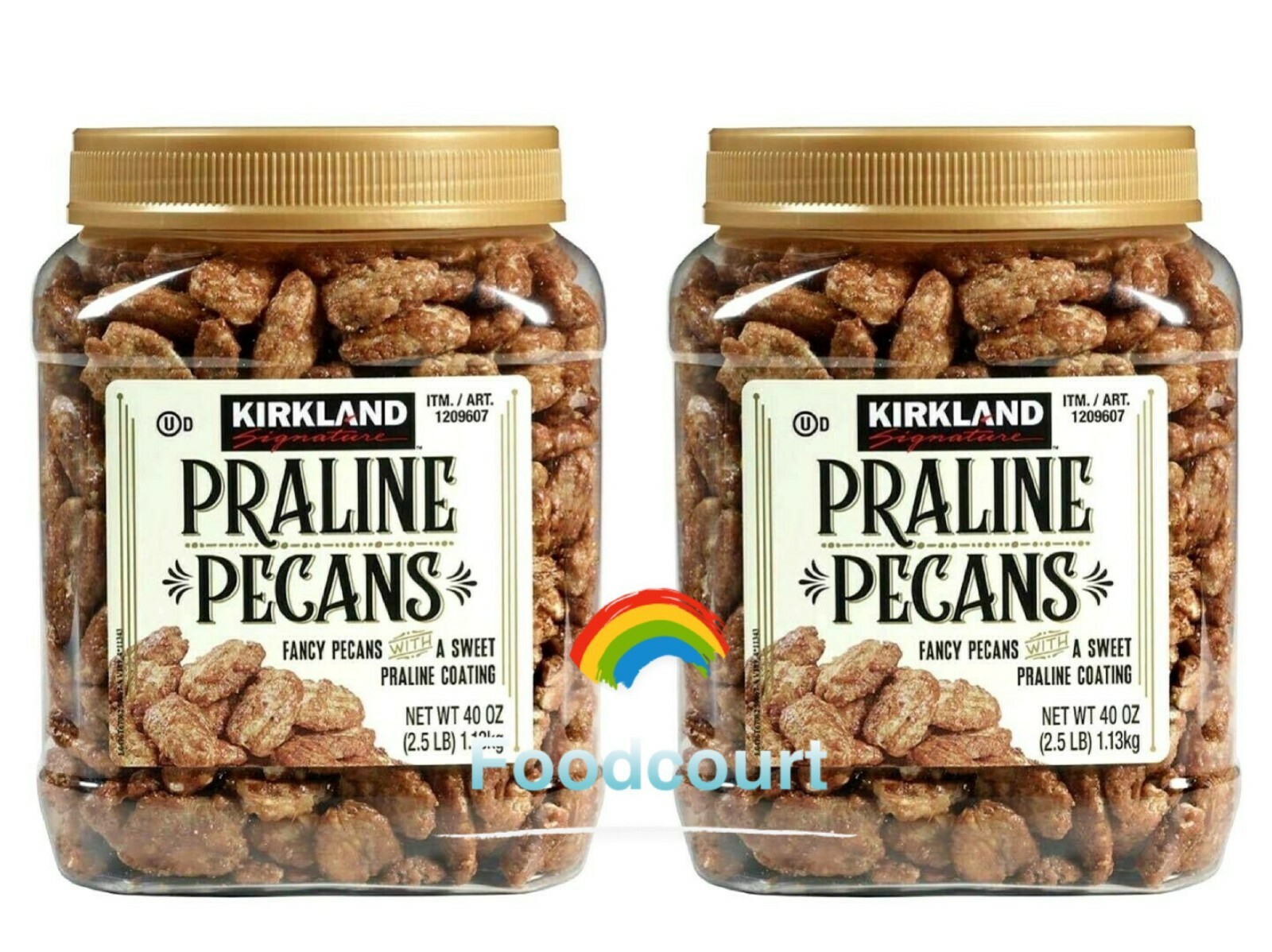 2 Packs Kirkland Signature Praline Pecans 40 oz Each Pack, Total 80 oz
