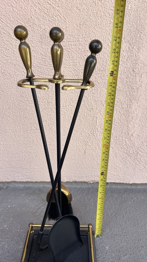 Pilgrim Matte Black Brass Ball Tool Set