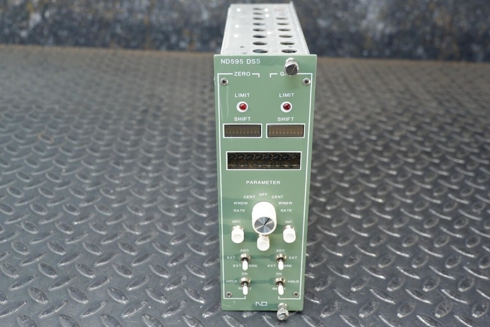 Nuclear Data ND599 LFC & ND595 DDS NIM Bin Modules