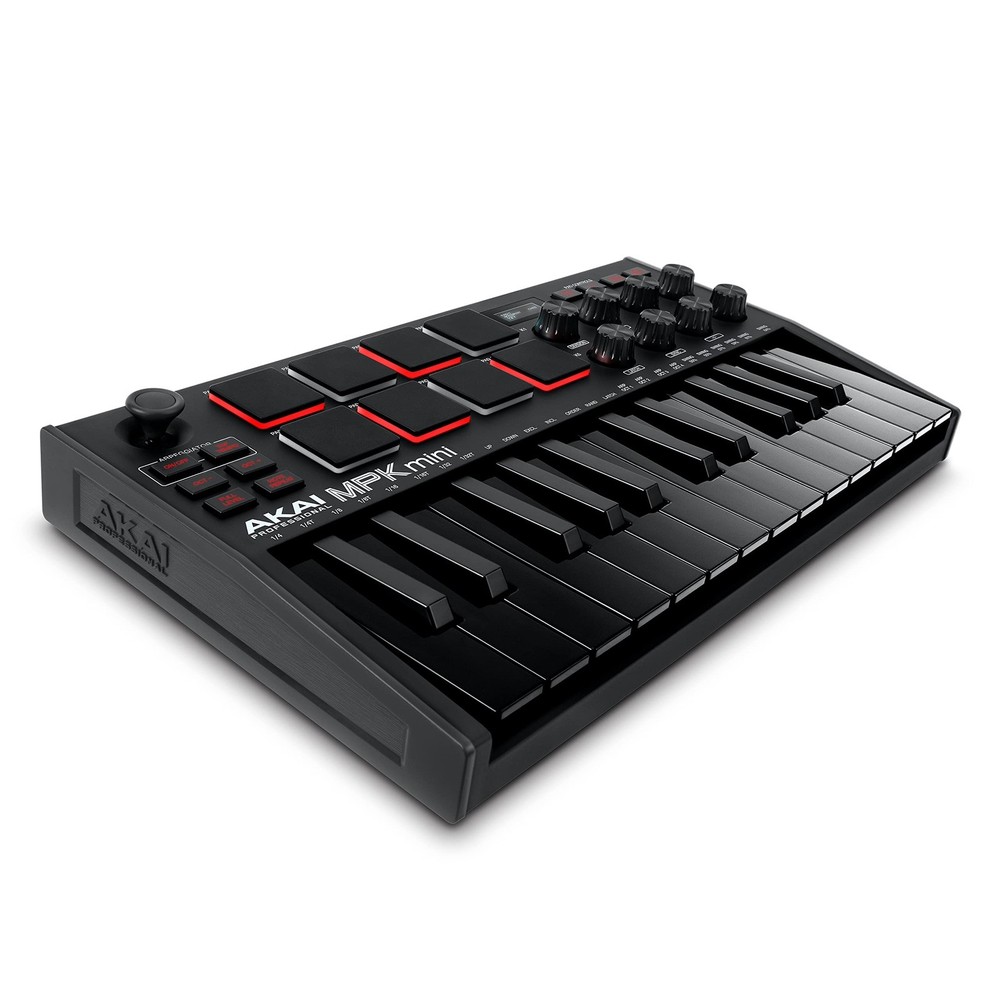 MPK Mini MK3 - 25 Key USB MIDI Keyboard Controller With 8 Backlit Drum Pads