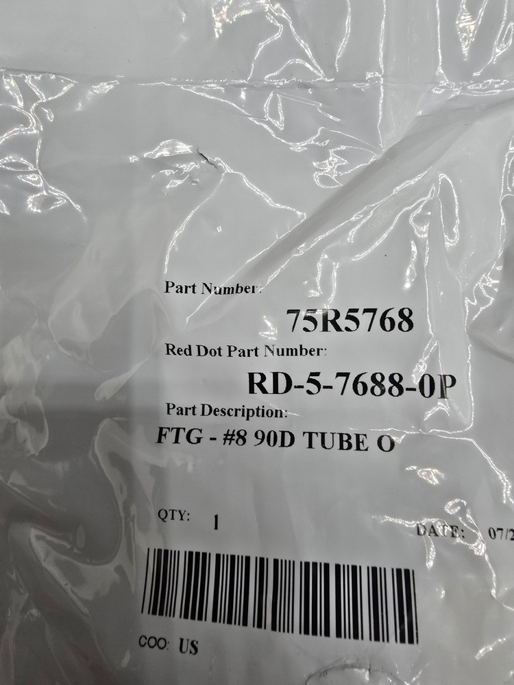 RED DOT 75R5768 Compressor Service Valve