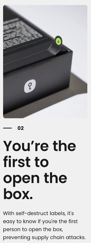 OneKey Classic 1S - Crypto Hardware Wallet