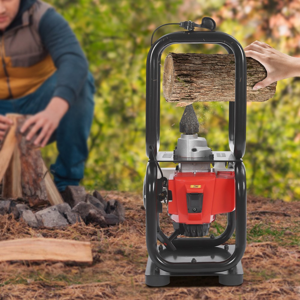 Powered Log splitter Cone splitter Manual Start Firewood Splitter