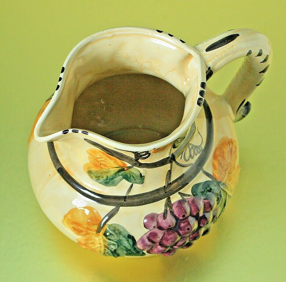 IL FALCO Hand-Painted Ceramic Pitcher