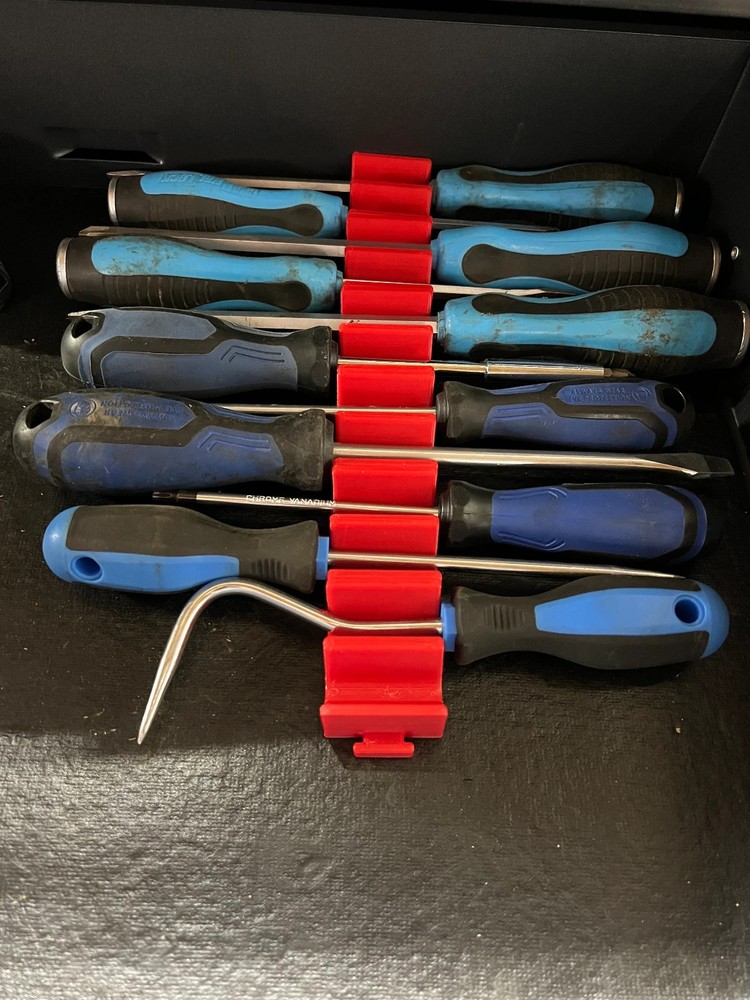 Modular Screwdriver Toolbox Organizers (Pack of 10)
