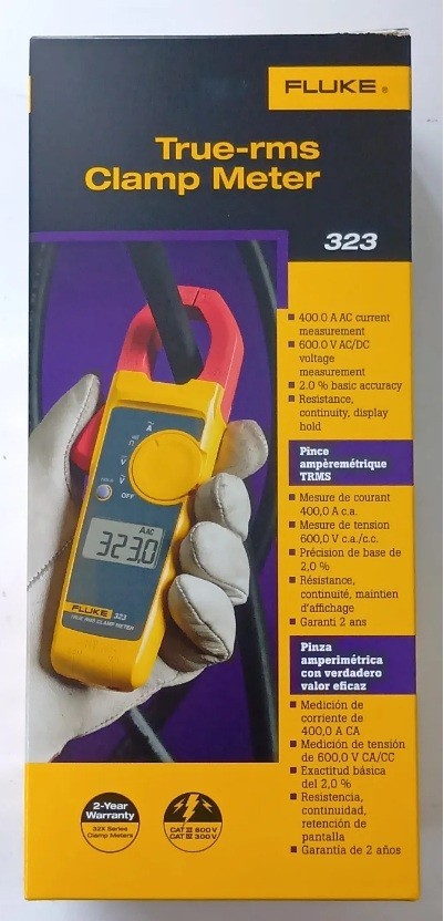 FLUKE True-RMS CLAMP METER 323