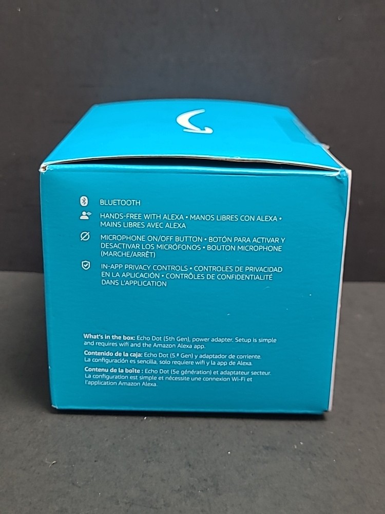 NEW Amazon Echo Dot 5th Generation Smart Speaker Deep Sea Blue 5th Gen