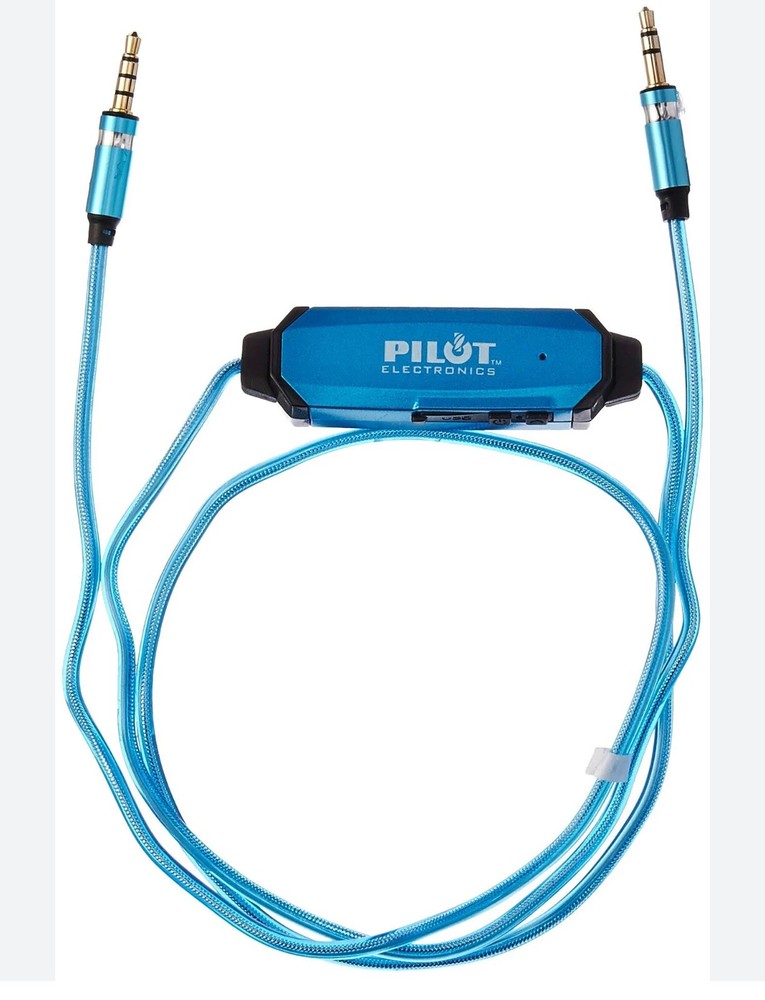 Pilot Electronics EL-1301BWK Auxiliary Music Sync Audio Cable, 3.5mm(authentic)
