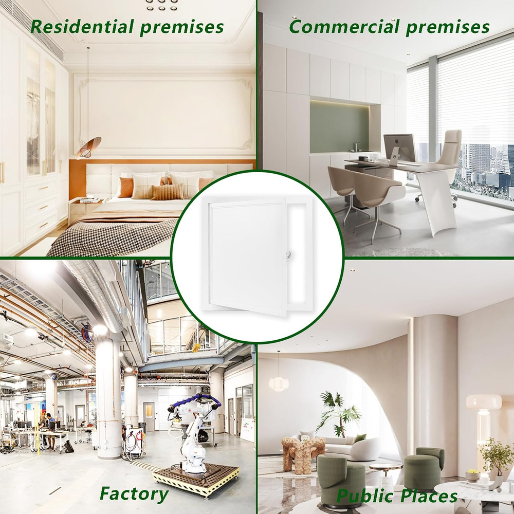 Metal Access Panel 24 X 24, Access Panel with Screwdriver Latch, Galvanized Stee