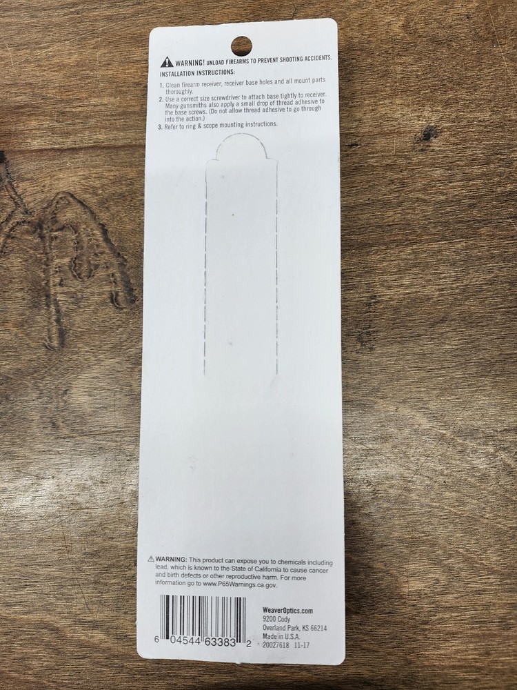 Weaver 48313 Ruger American LA