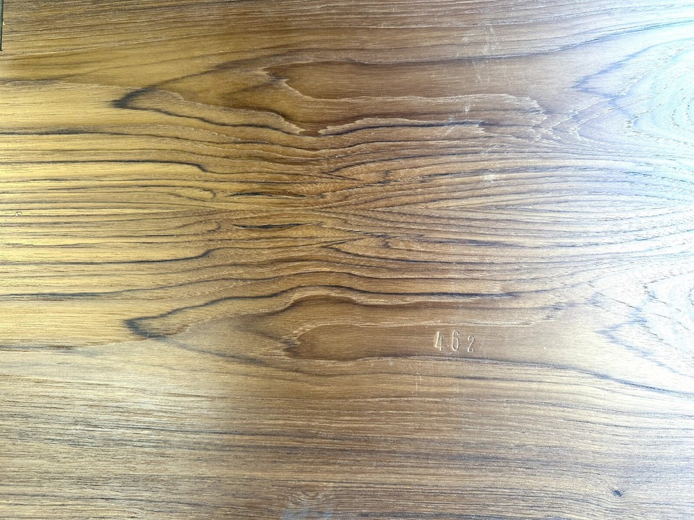 Danish Mid Century Modern Model 462 Teak Extension Dining Table w/ Two Leafs