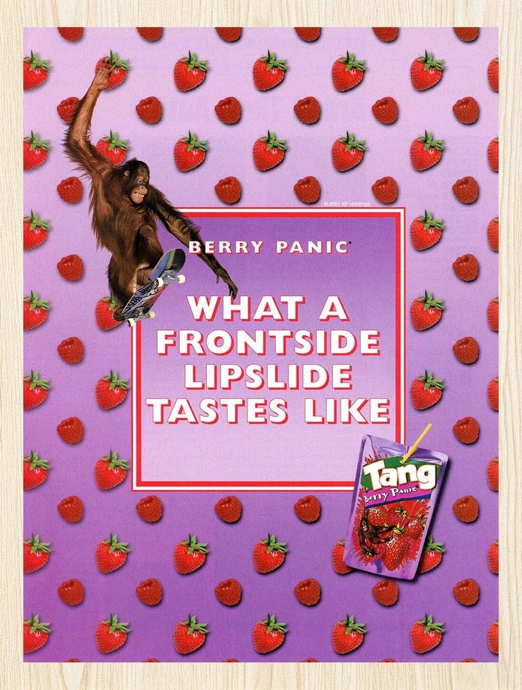 2000 Tang Berry Panic Original Advertisement v2