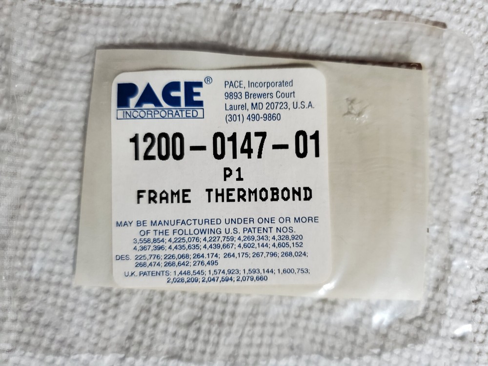 Pace 1200-0147-01 Frame Thermobond