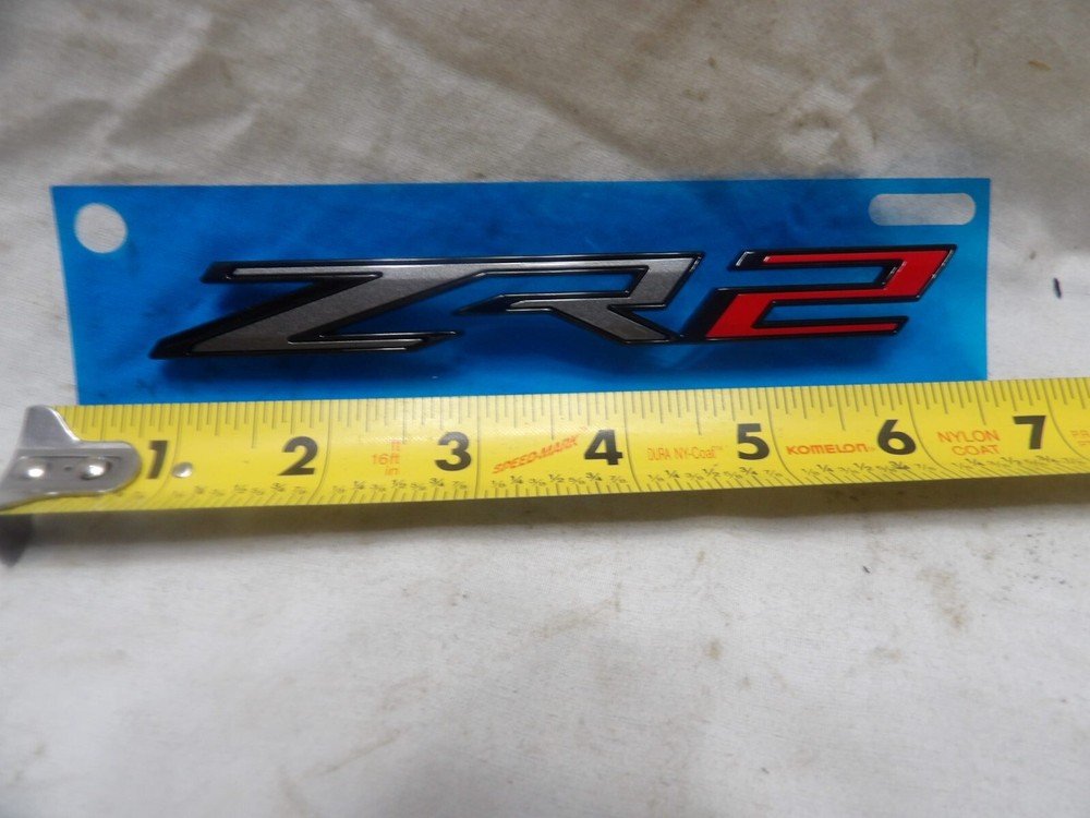 ZR2 Emblem 1pc. Tailgate - Colorado