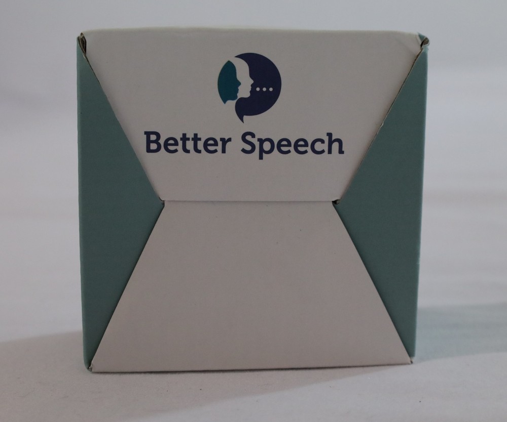 Better Speech Screening Device Button CD4 Red Open Box
