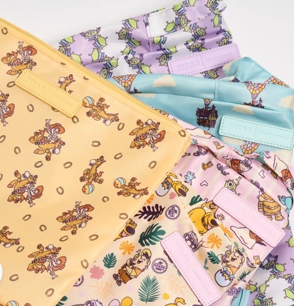 Disney Pixar Stoney Clover Lane Packing Cubes Up Toy Story Monsters NWT