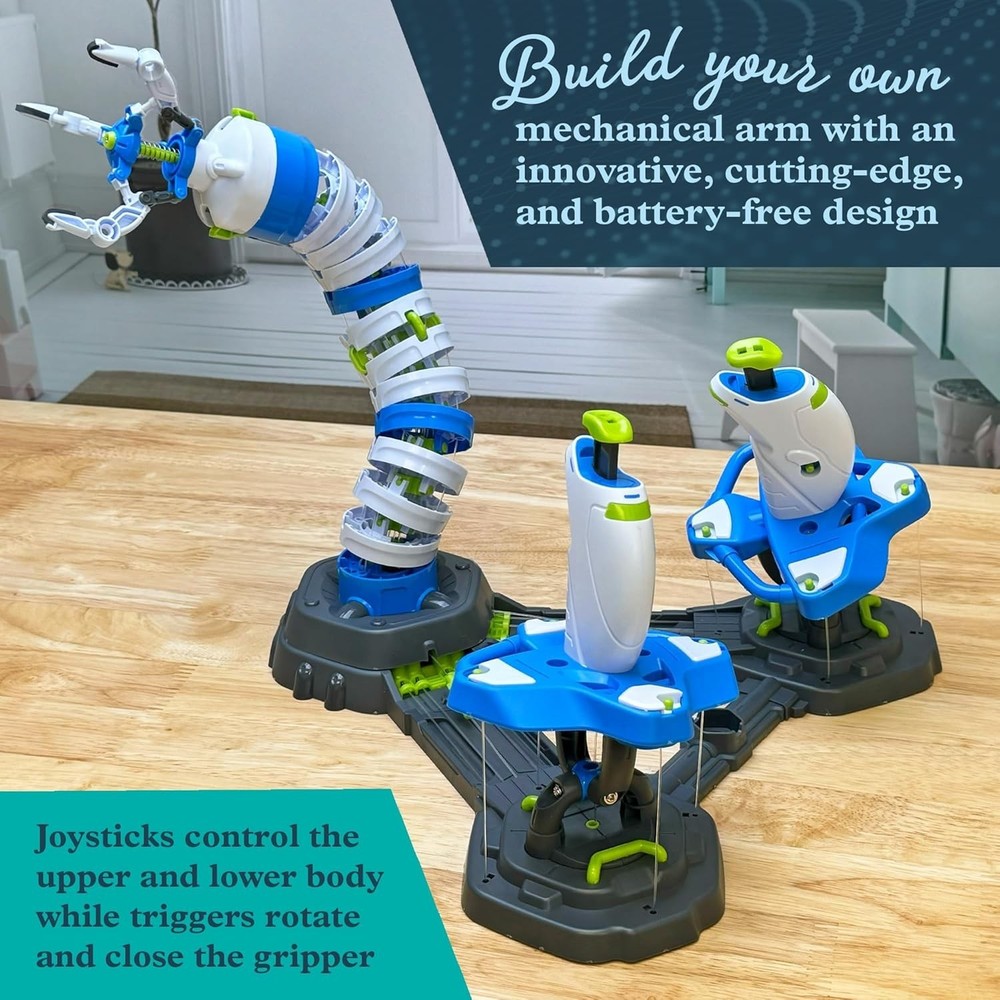 Educational Mechanical Arm Kit for Kids, Explore Robotics and Engineering