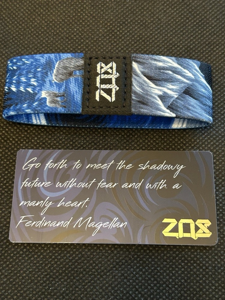 Explore Zox Strap Reversible Wristband NEW - Wolf Wolves