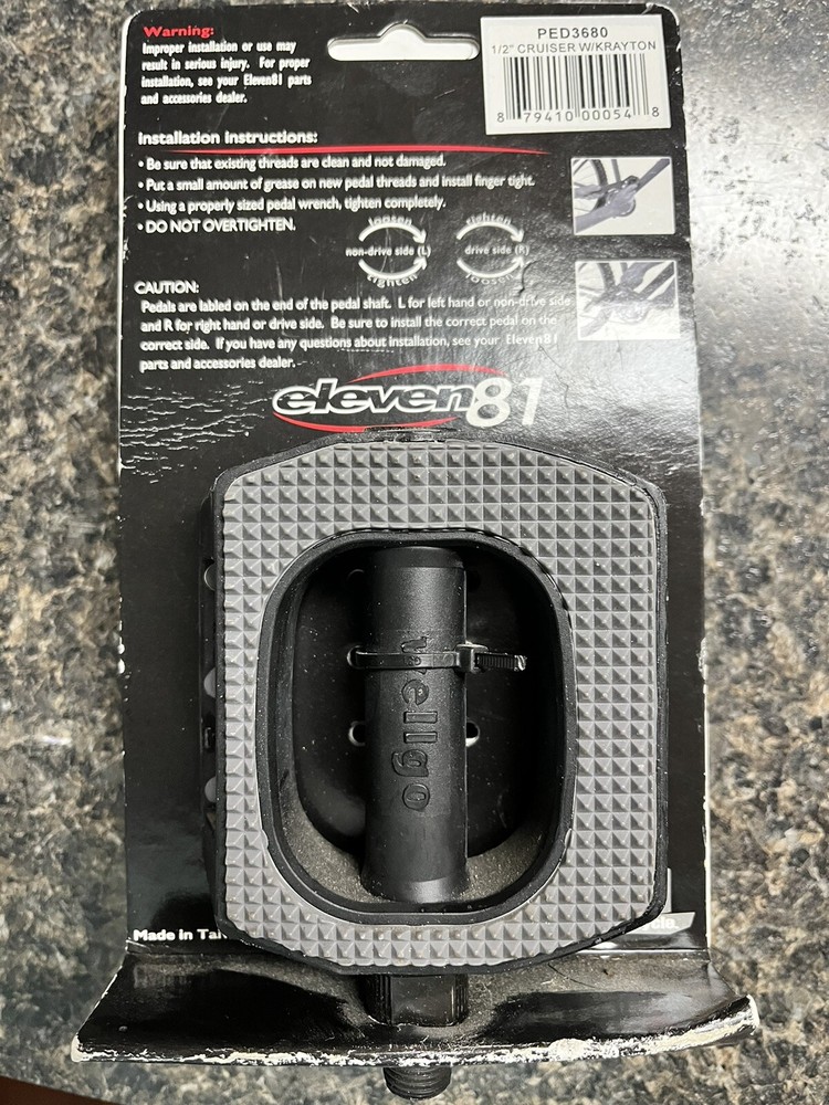eleven 81 cruiser bicycle pedals