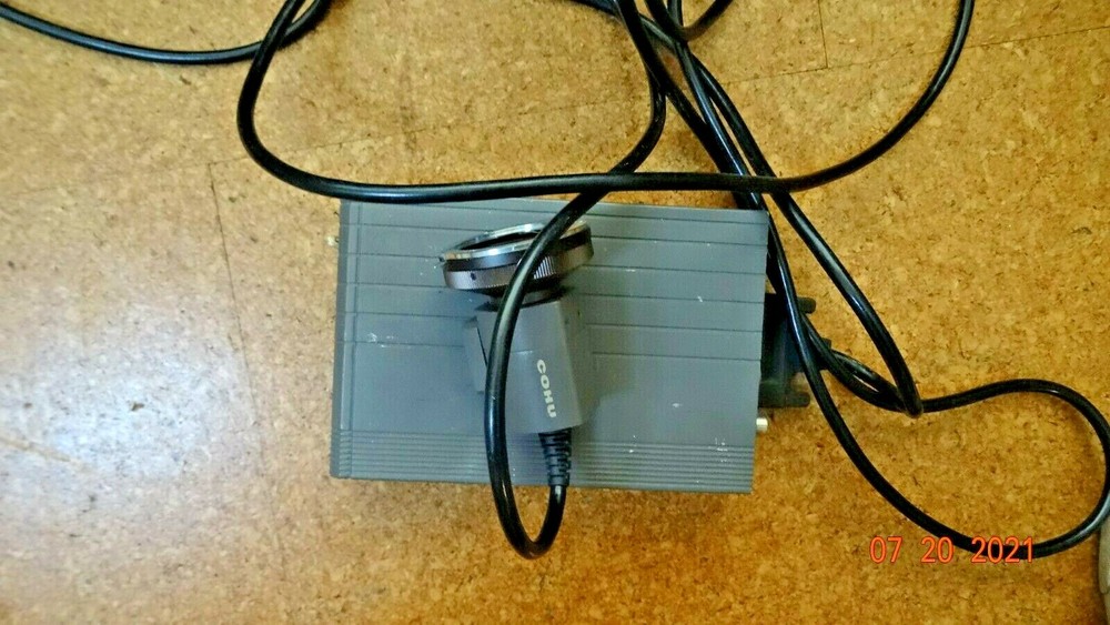 Cohu 6415 Camera Controller With Camera