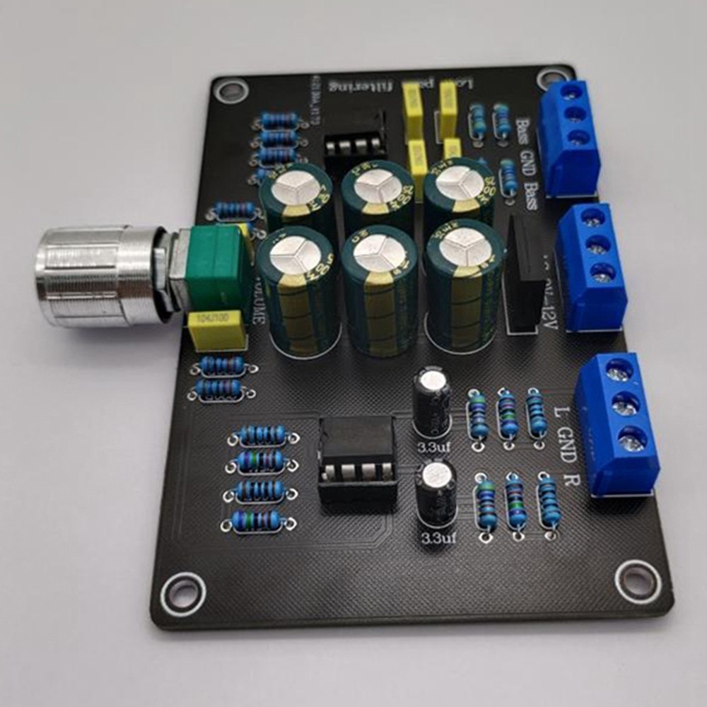 2 Way Subwoofer Frequency Divider Board Electronic Low-Pass Crossover2402