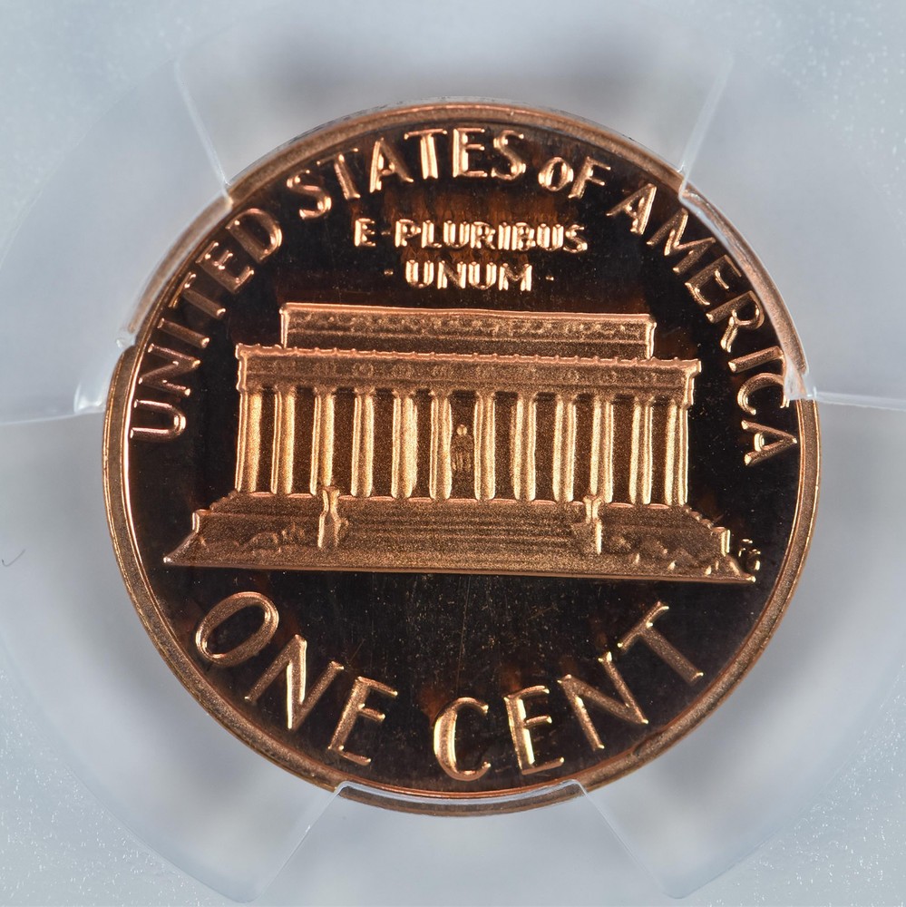 1983-S Lincoln Memorial Cent PR69 RD DCAM PCGS Blue Label